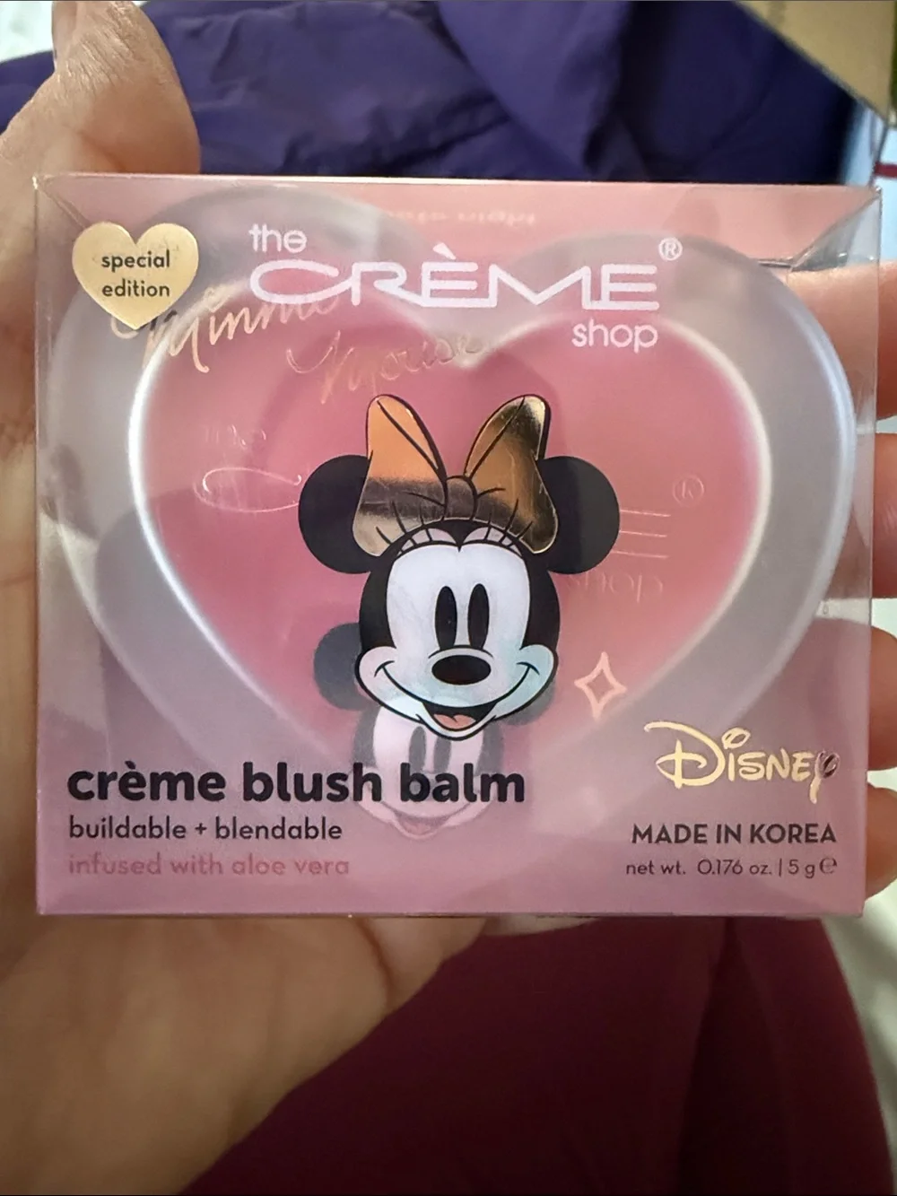 The Crème Shop Disney Minnie Crème Blush Balm - Pink